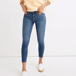 NWT Madewell Curvy High-Rise Skinny Crop Jeans in Dalstrom Wash, Size W 33